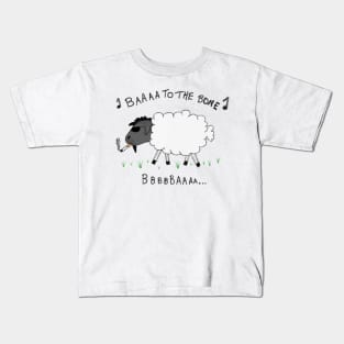 Baaa to the Bone Kids T-Shirt